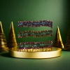 Colorful metal velvet ribbons are used for hand-made DIY wedding party packaging details Picture